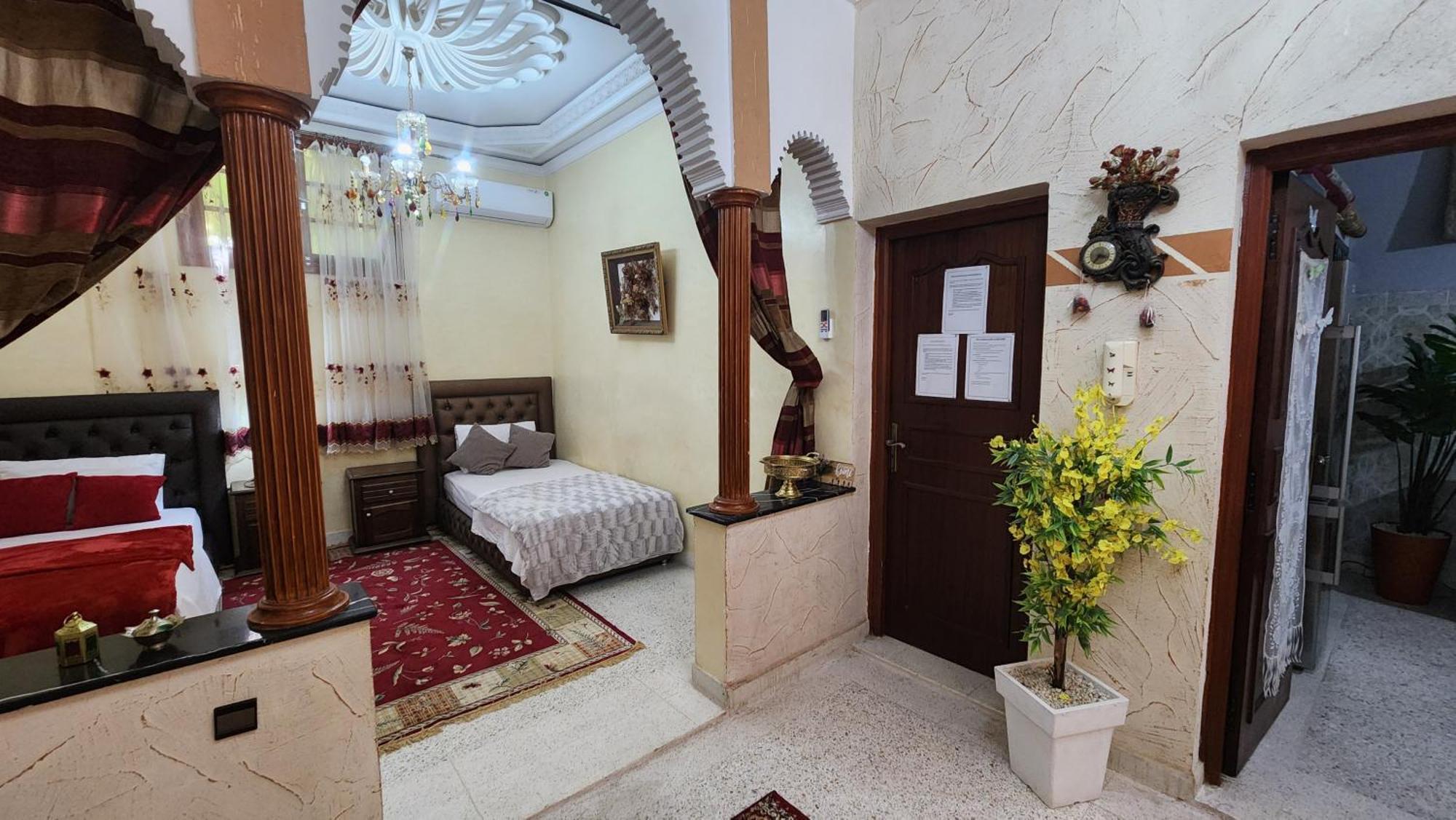 Appartement Riad 5Min A Pied De L'Aeroport Marraquexe Exterior foto