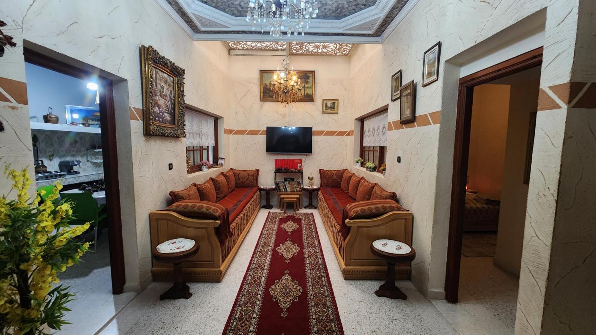 Appartement Riad 5Min A Pied De L'Aeroport Marraquexe Exterior foto